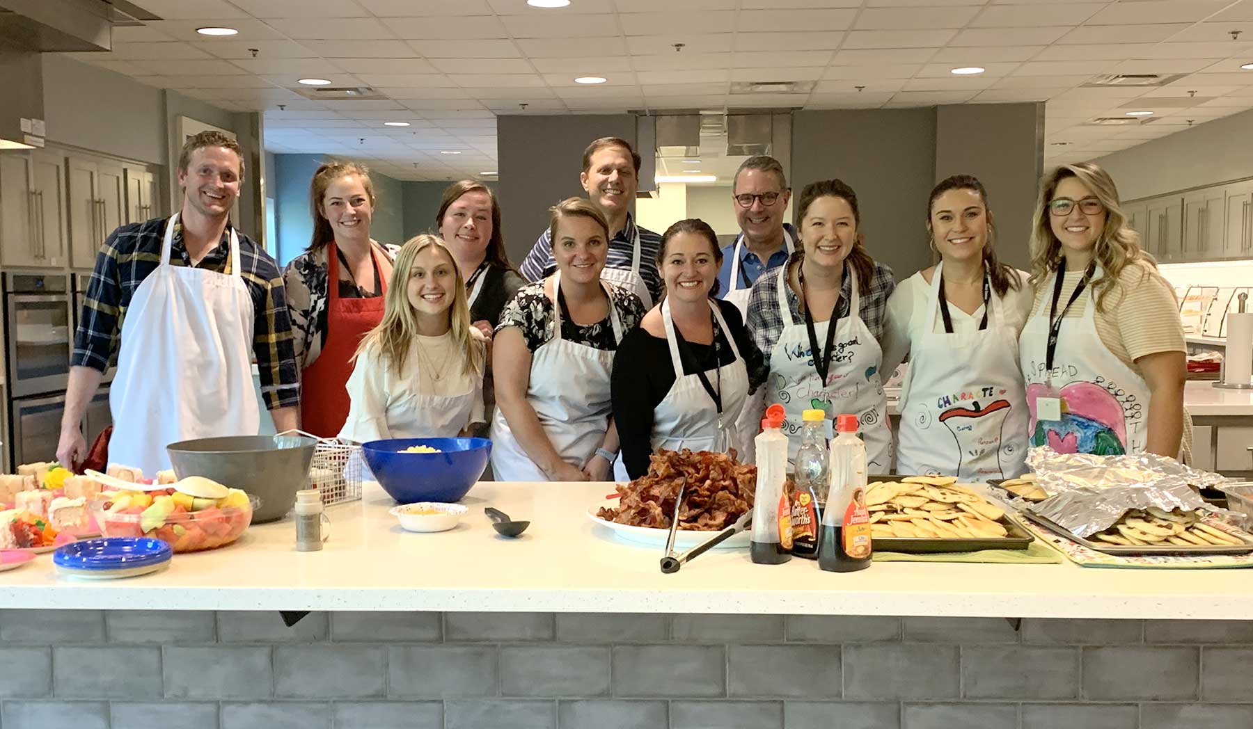 Visionaire Partners team volunteering